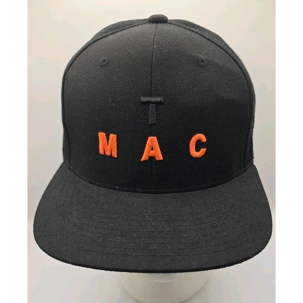 T-Mac Tracy McGrady Black Snapback‎ Cap Hat Basketball The Classics By Yupoong